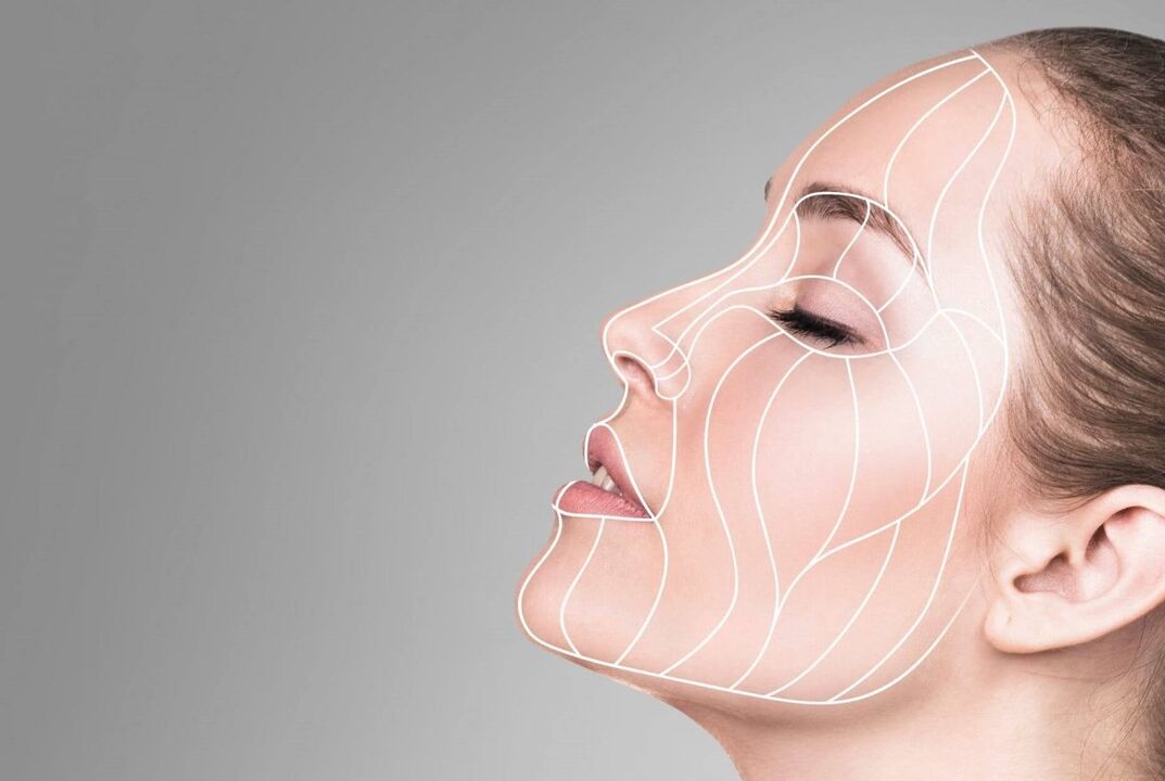 facial massage lines for skin renewal