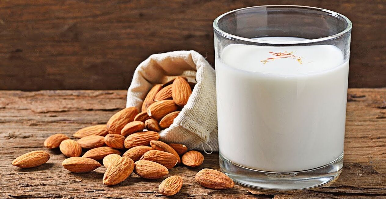 There are skin rejuvenating foods like almond milk. 